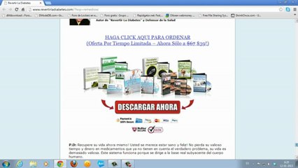 La Diabetes que es y Una Solucion muy eficaz