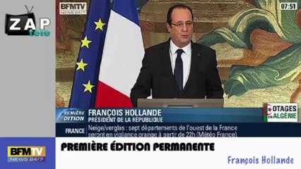 Zapping Actu du 18 Janvier 2013 - Attaque contre un site gazier en Algérie, Une vidéo X dans une maternelle