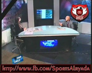 الجزء التانى الاعلاميه هبه ماهر فى صفحه الرياضع مع الناقد علاء محجوب