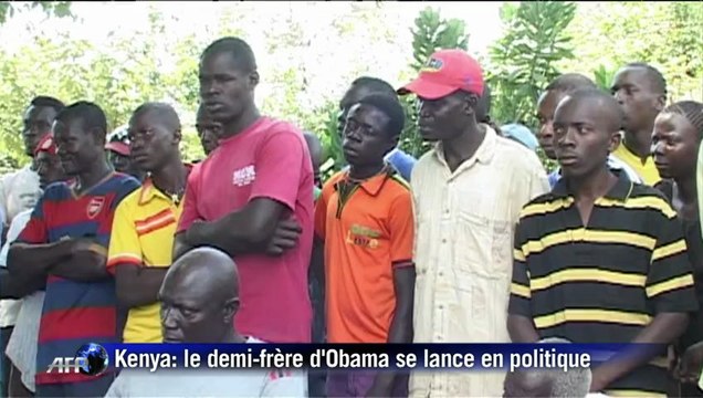 Le demi-frère kényan d'Obama se lance en politique au Kenya