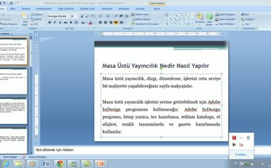 Masaüstü Yayıncılık Nedir Nasıl Kullanılır?