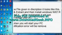 How to make Windows 7 Genuine 100 For Free, How to Remove Windows Genuine Notification Error_(new)