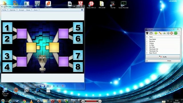 FIFA ZONE Champions League 2v2 Draw Matches
