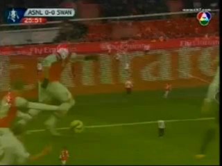 F-A Cup 2012-13 (CH7) Arsenal vs Swansea (Replay-Tape-1H) 2013-01-18