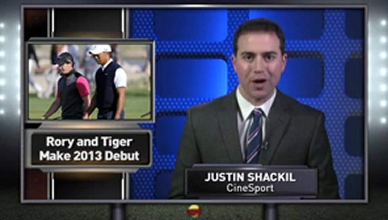 McIlroy, Woods on Abu Dhabi Round 1