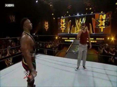 Camacho Confronts New WWE NXT Champion Big E Langston