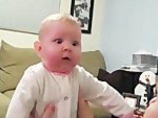 Baby Hears Vacuum For The First Time