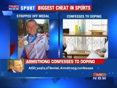 Armstrong confesses to doping