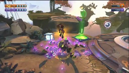 Ratchet & Clank : All 4 One - Plaines d'Aldaros : Devant la Station de Réception