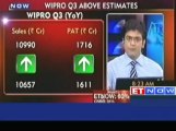 Wipro Q3 beats forecast, PAT at Rs 1716 cr vs Rs 1611 cr (QoQ)