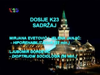 K23TV - Dosije K23 - 16. januar 2013.