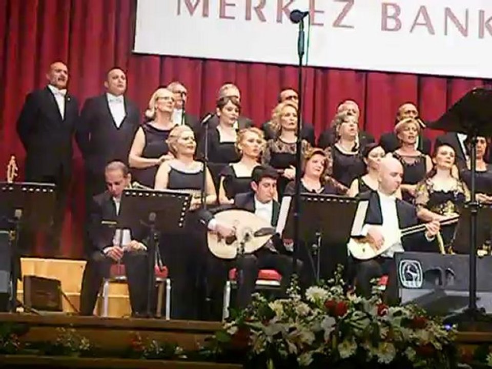 TCMB MENSUPLARI TÜRK HALK MÜZİĞİ KOROSU - Kırklar Dağının Düzü (Suzan Suzi) - 16 Ocak 2013