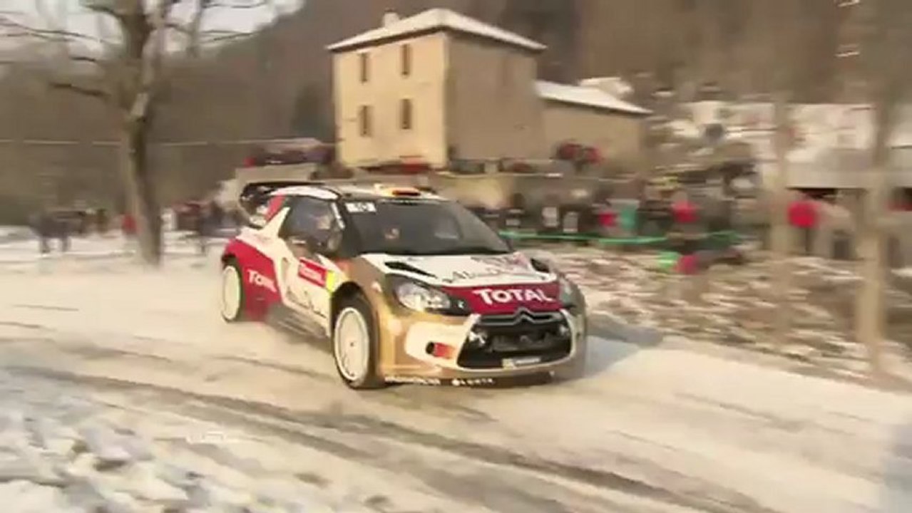 Citroën WRC 2013 - Rallye Monte-Carlo - Day 2