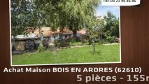 A vendre - maison - BOIS EN ARDRES (62610) - 5 pièces - 155