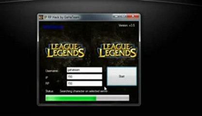 League Of Legends HACK 2013 NEW HIT 100%