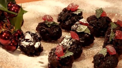 How To Make Christmas Pudding Canapes