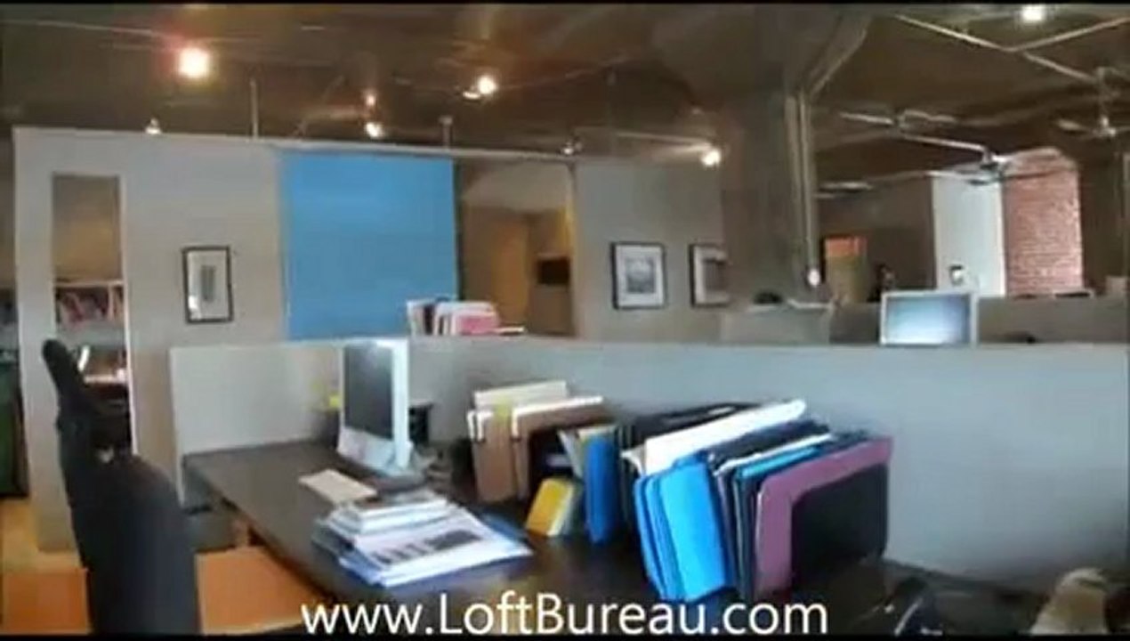 Superbe bureau style loft mur de brique 1500 pc plateau mont royal - 123