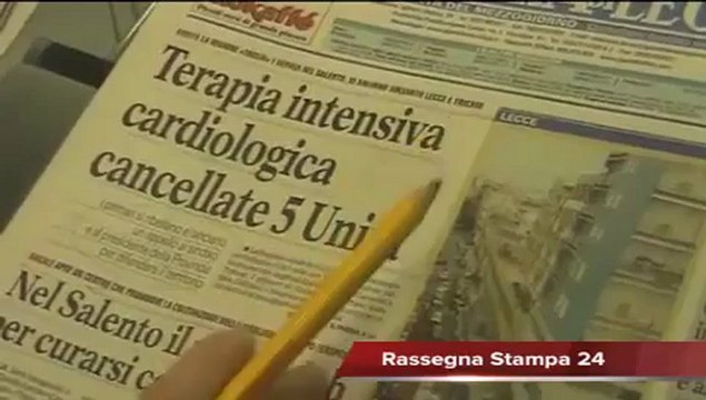 Leccenews24 Notizie dal Salento in tempo reale: Rassegna Stampa 18 Gennaio