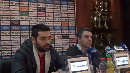 Φανούριος Κωνσταντίνου διάσκεψη 18/01