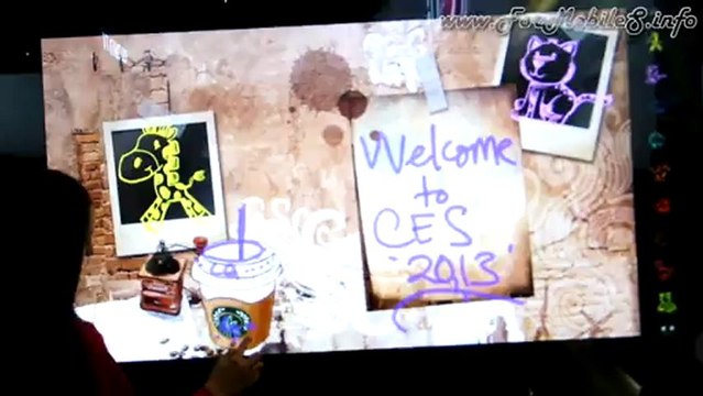 Un giro allo stand LG al CES 2013 di Las Vegas
