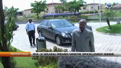 RCA: Le nouveau Premier ministre officiellement nommé