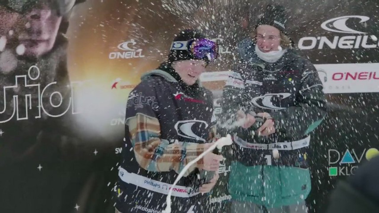 O'Neill Evolution 2013 - Snowboard Halfpipe Men Finals - Highlights