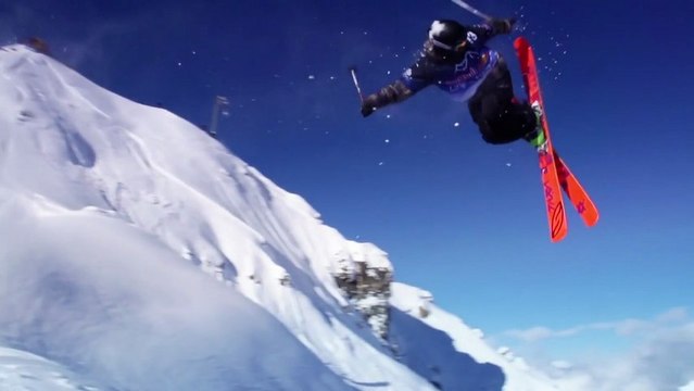 Freeskiing Contest in France - Red Bull Linecatcher 2013