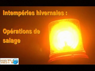 Noisy-le-Sec Opération salage hivernal