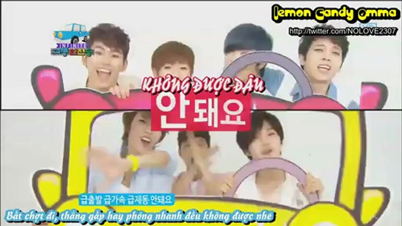 [VIETSUB] 120527 Traffic Safety Song - INFINITE