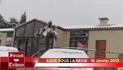 AGDE -  2013 - La Balade enneigée en Terre Agathoise