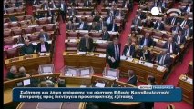 El Parlamento griego investigará la ocultación de la...