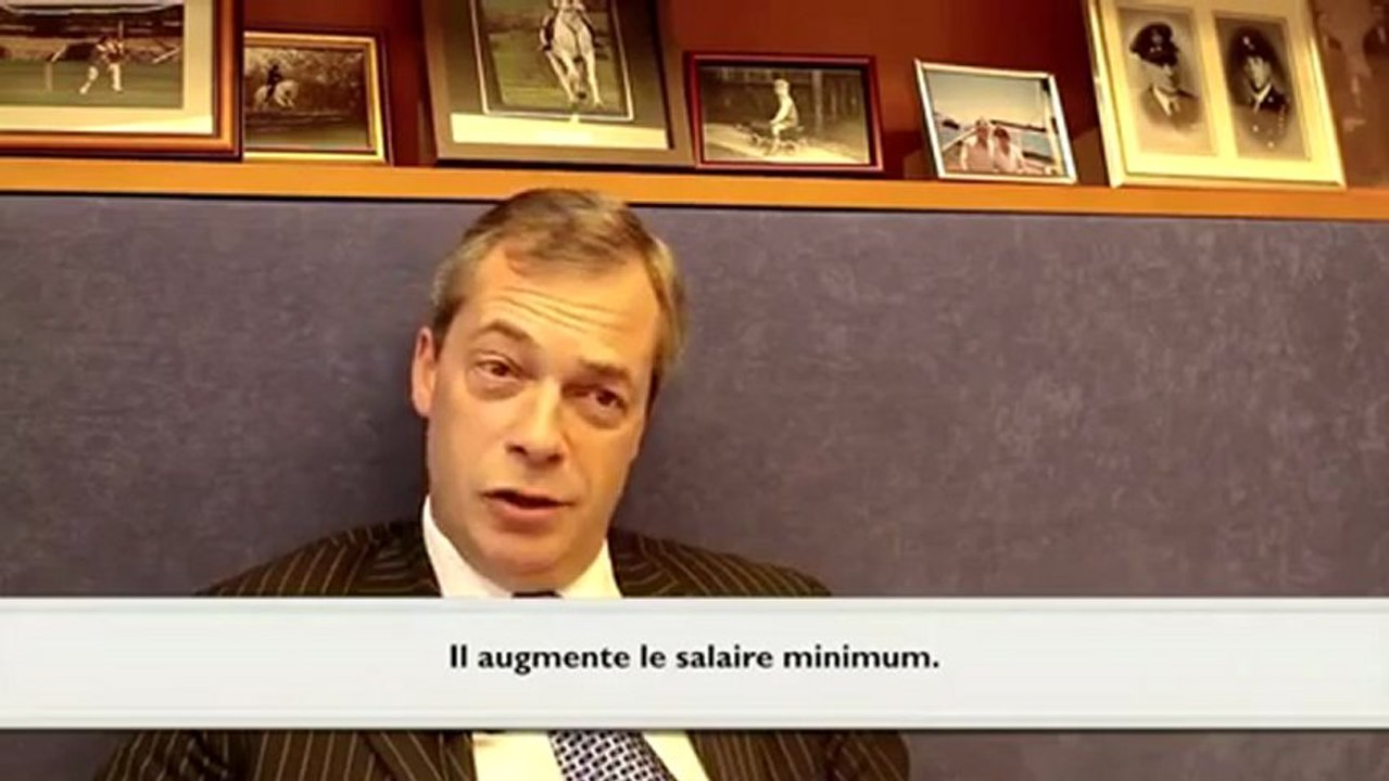 Nigel Farage - A comprehensive interview with French media Jan 2013