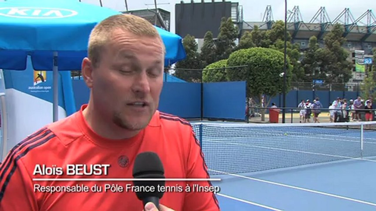 Quentin Halys, ambitieux à l'Open d'Australie junior