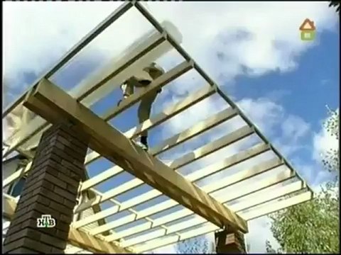 Постройка террасы возле реки (Дачный ответ)