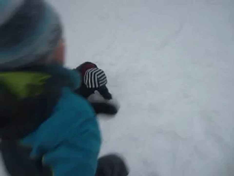Tobogan des neiges
