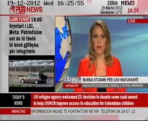 OraNews - Albtelecom & Eagle Mobile - FASH - Spitali Amerikan - 100 bursa për studentët shqiptarë - YouTube