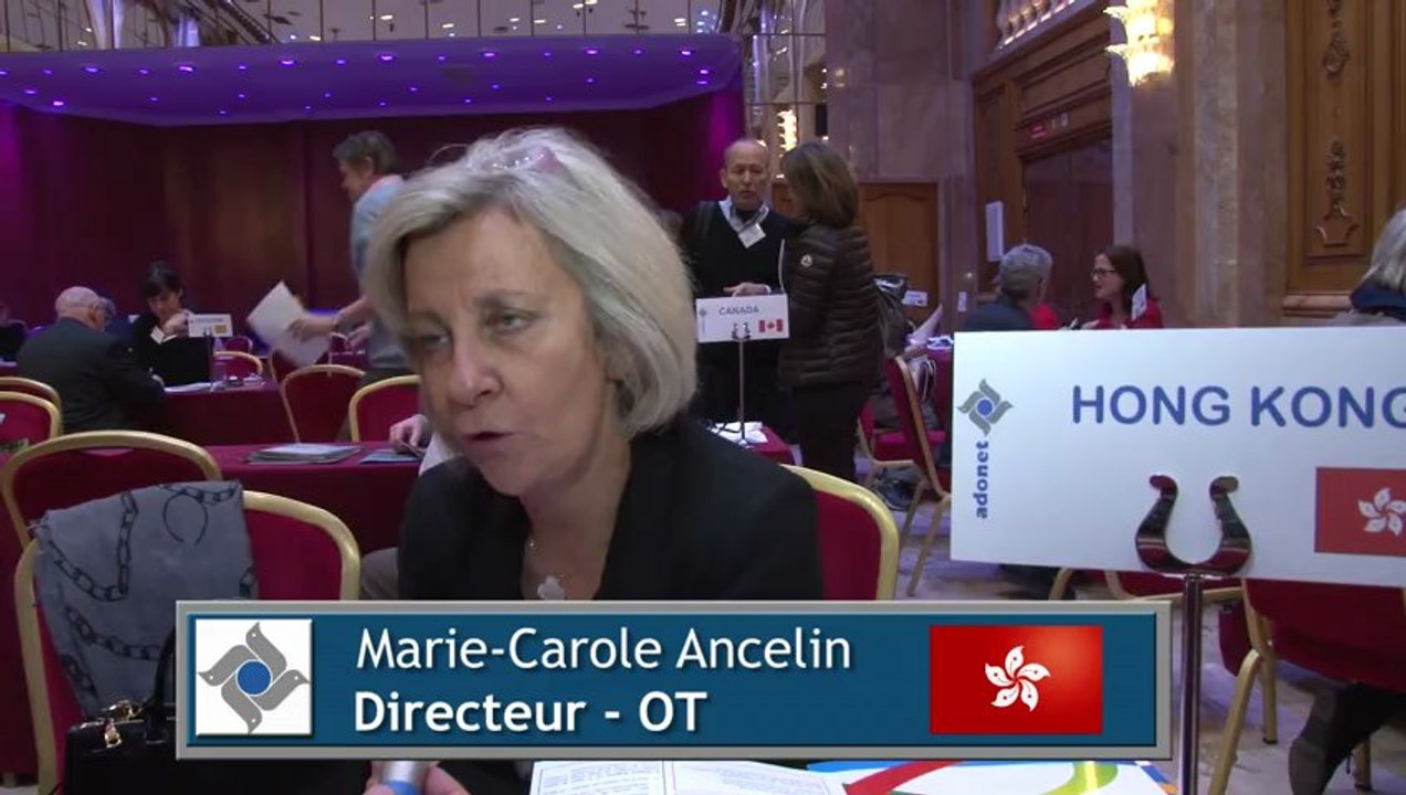 Interview de Marie-Carole Ancelin  pendant le workshop Adonet du 16.01.13 par tourismes.tv
