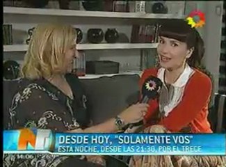 Noticiero El Trece - Interview with Natalia Oreiro - 21.1.2013