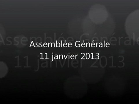 AEP Châteaurenaud Assemblée Générale 11 janvier 2013