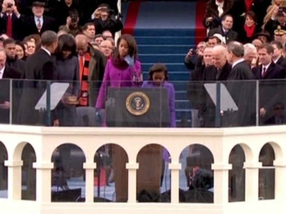 Obama sworn in for second term