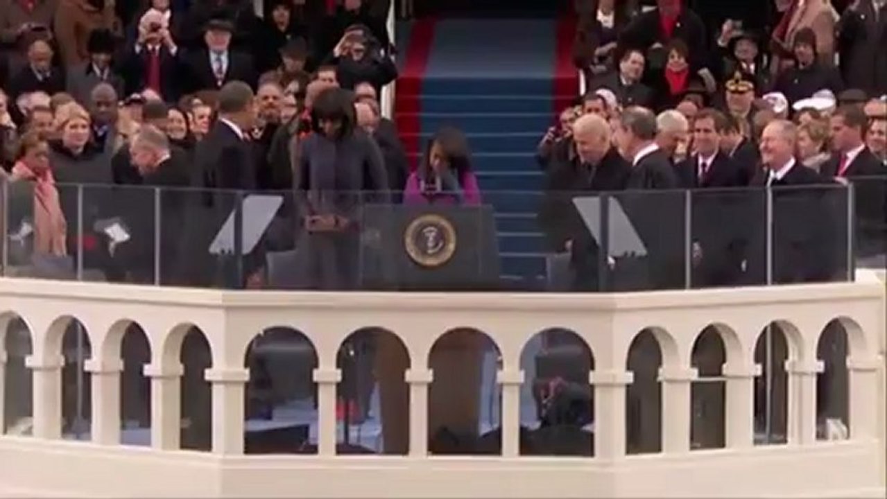 Juramento de Barack Obama en toma de posesión 2013