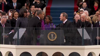 Obama presta juramento público