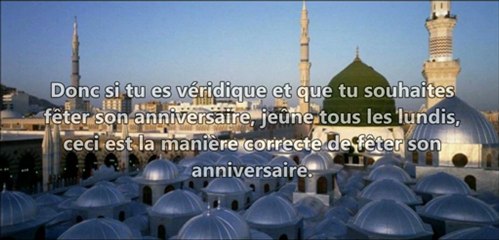 Comment fêter le mawlid nabawi - cheikh as Souheymi
