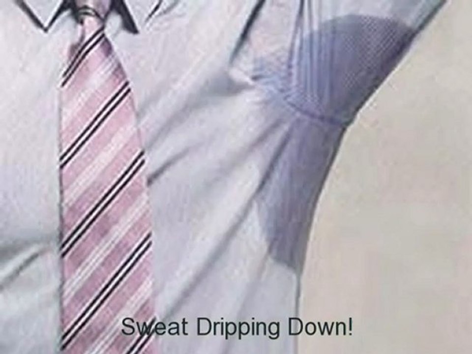Cure for Excessive Underarm Sweating