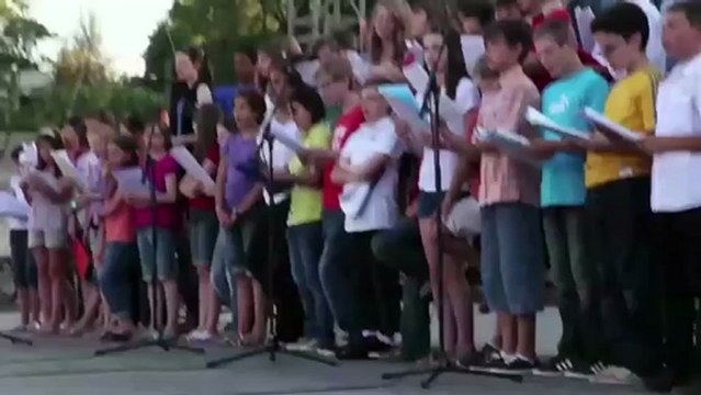Samba de Breizh composition de michel Marre au théâtre Antique d'Arles en juin 2012