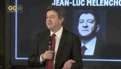 Jean-Luc Mélenchon - cérémonie homme de l'année 2012 GQ