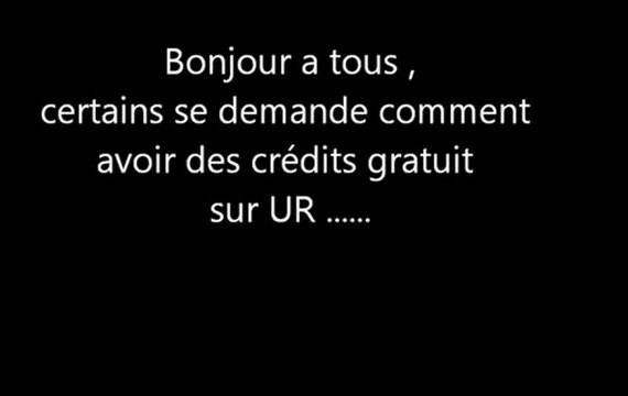 Urban rivals crédits gratuits