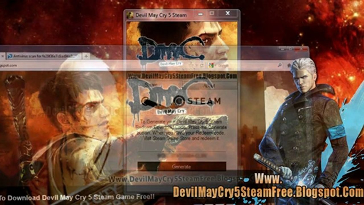 Get Free Devil May Cry 5 Game - Xbox 360 - PS3