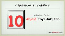 How to say numbers in Albanian / Learn to speak Albanian!