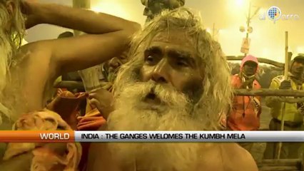 The Ganges welcomes the Kumbh Mela